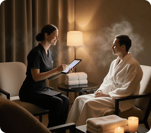 Consultation with therapist