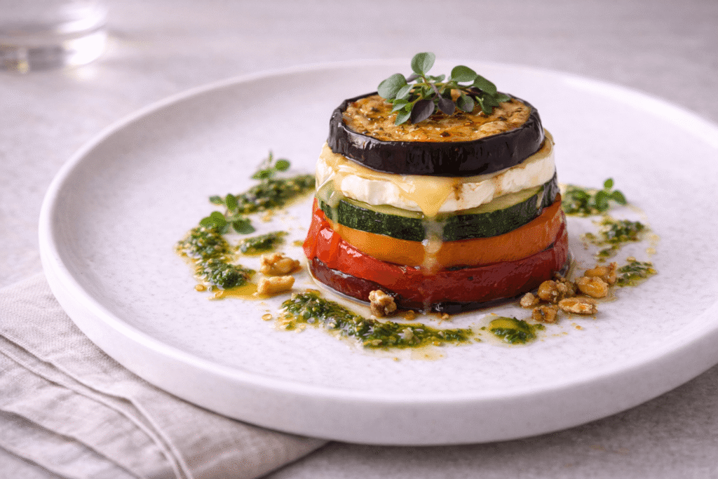 Meal Presentation at Treysgawen Hall