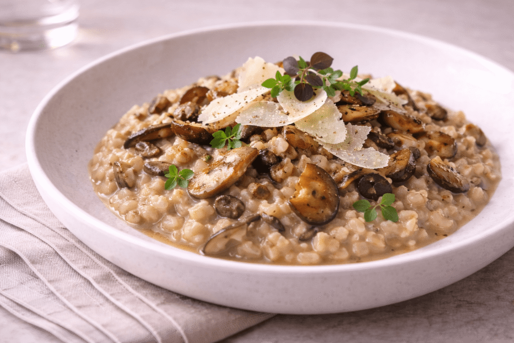 Delicious meal served at Treysgawen Hall restaurant