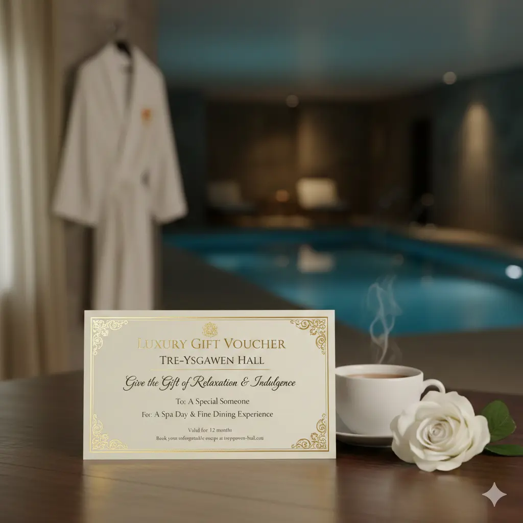 Tre-Ysgawen Hall historic country house hotel and sculpture garden in Anglesey