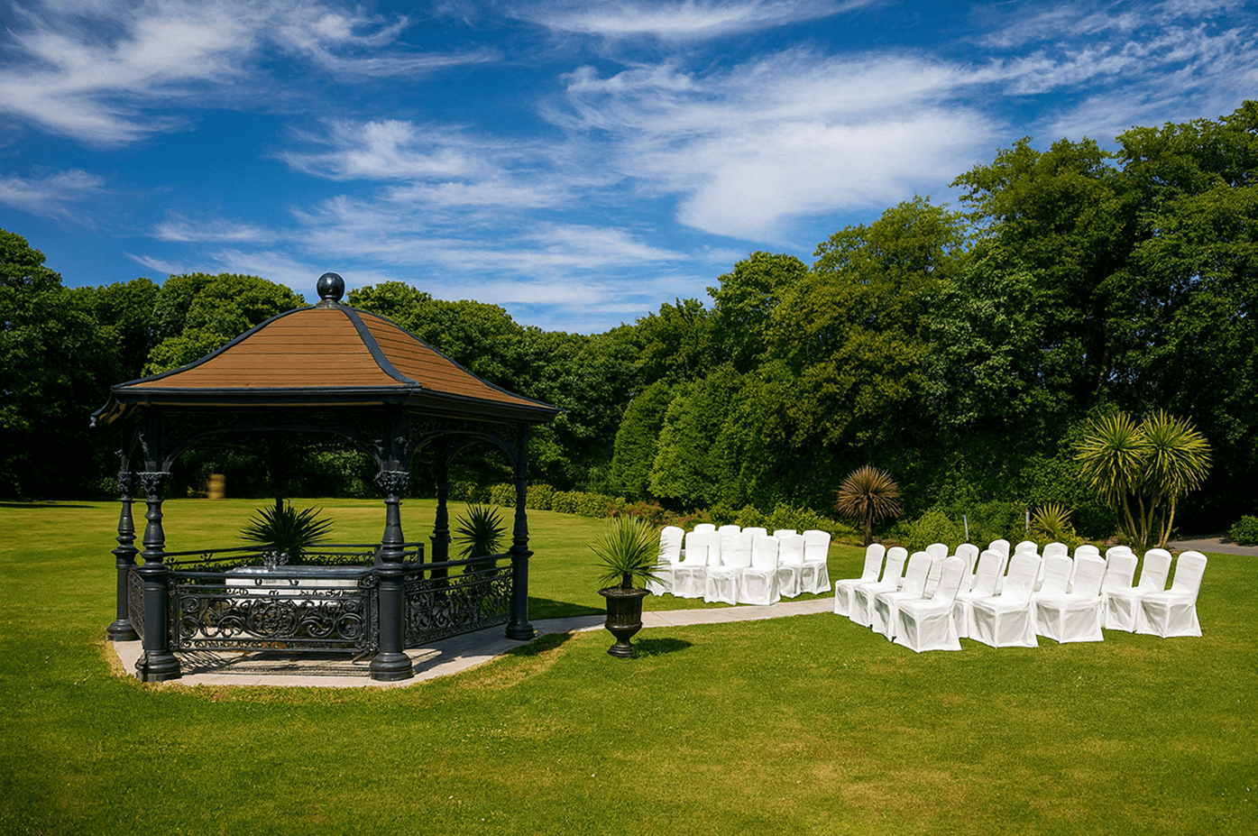 Gourmet wedding catering and seasonal menus at Tre-Ysgawen Hall, Anglesey