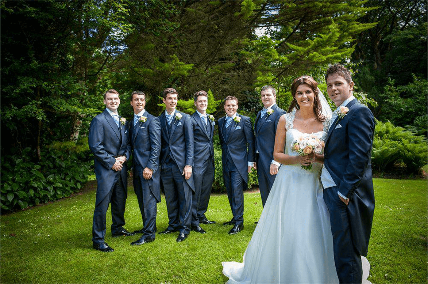 Gourmet wedding catering with vegetarian and vegan options at Tre-Ysgawen Hall.