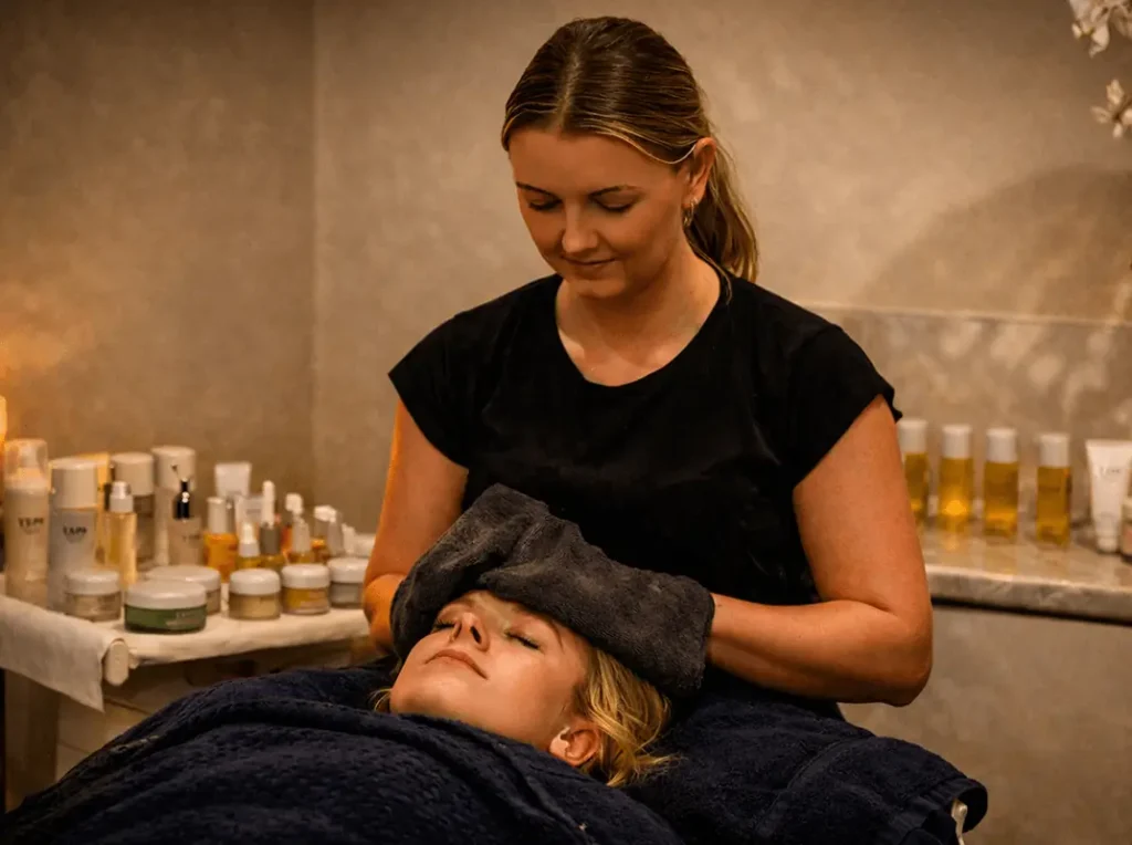 Spa treatment at Tre-Ysgawen Hall in Anglesey