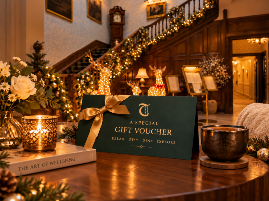 Hotel and spa gift voucher at Tre-Ysgawen Hall